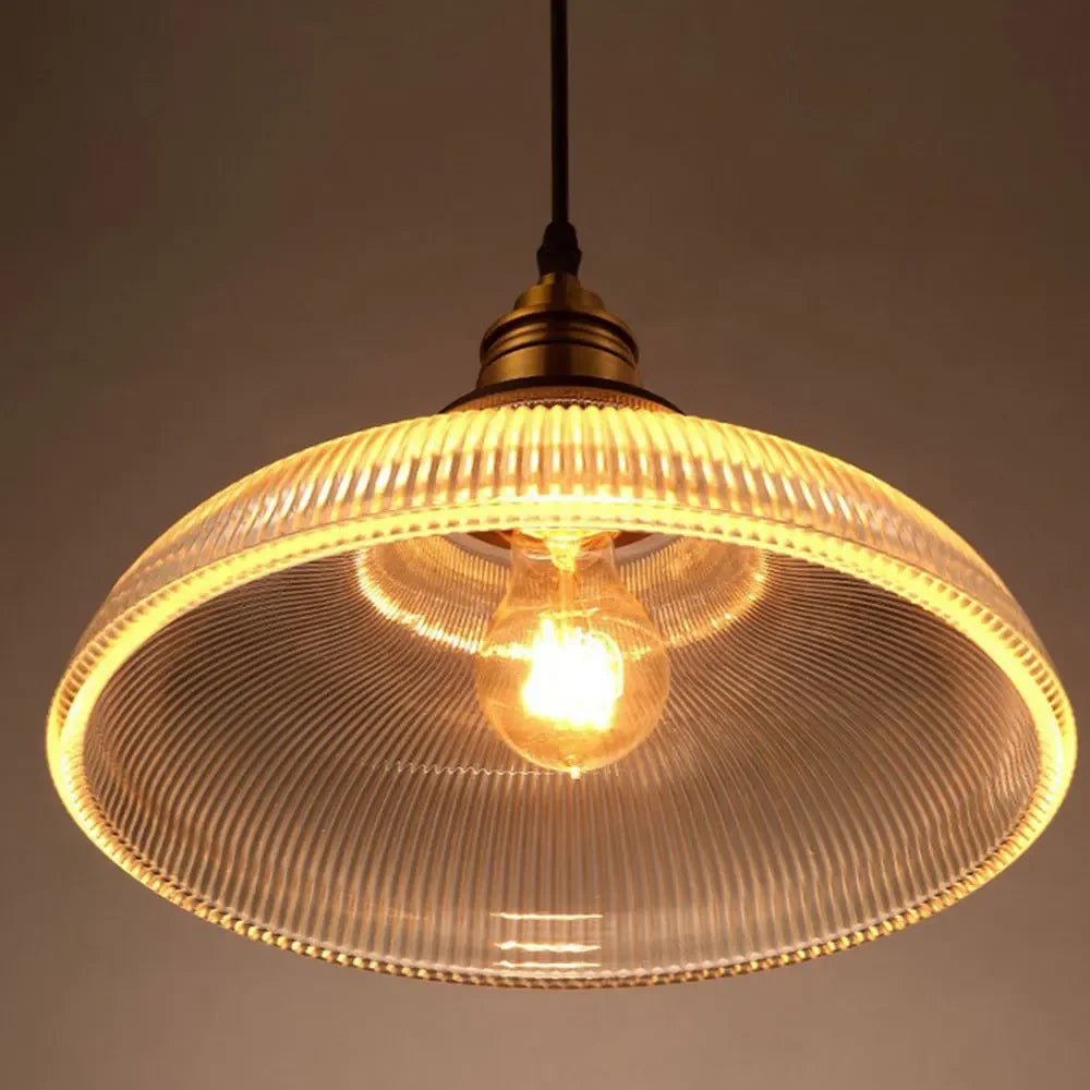 Classic Glass Pendant Light Fixture