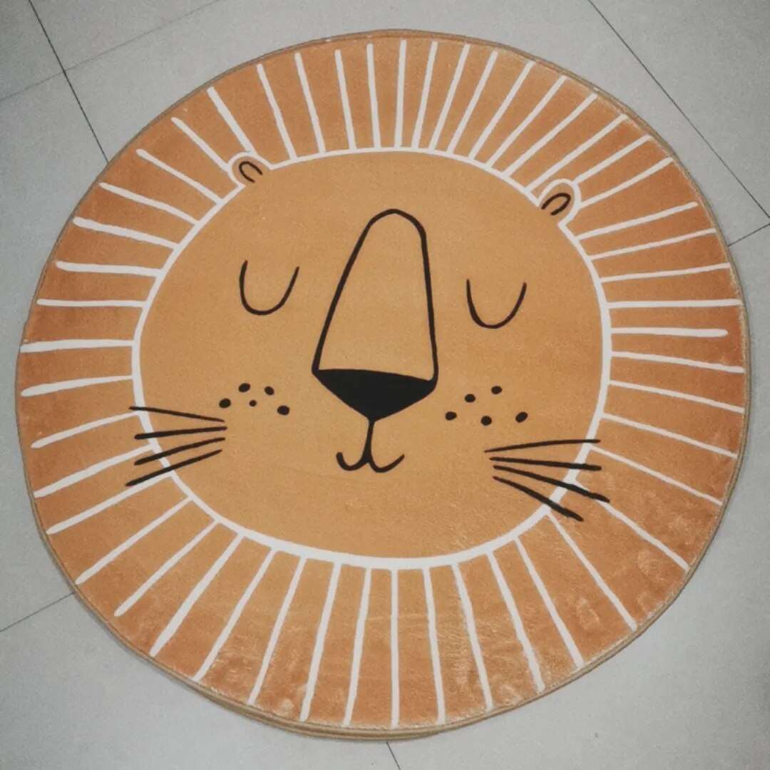 Colorful Animal Kids Rug Soft Play Mat