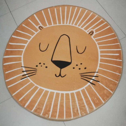Colorful Animal Kids Rug Soft Play Mat