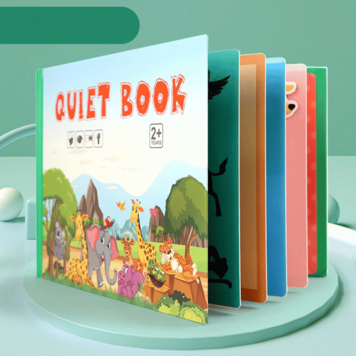 Educational Silent Activity Book for Children