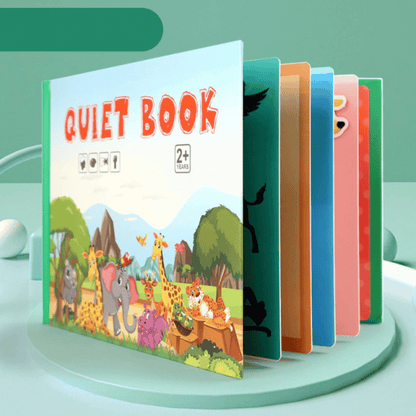 Educational Silent Activity Book for Children
