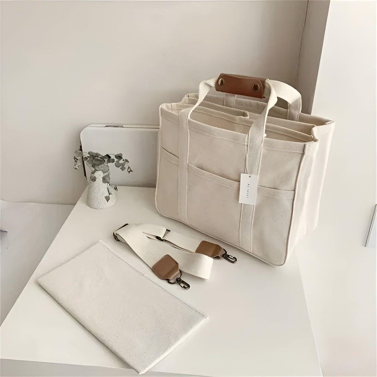 Big Natural Grocery Tote Bag