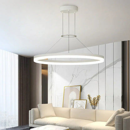 Round LED Hanging Light for Home Ceiling