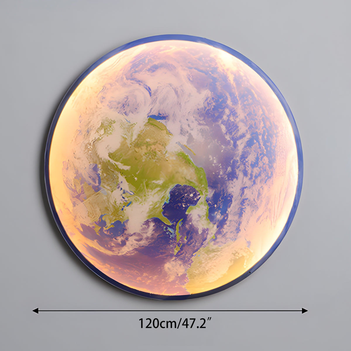 Glowing Planet Night Light Wall Lamp