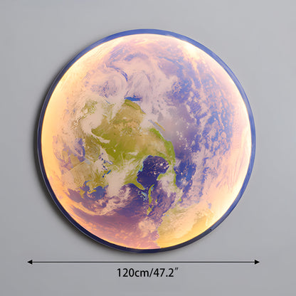 Glowing Planet Night Light Wall Lamp