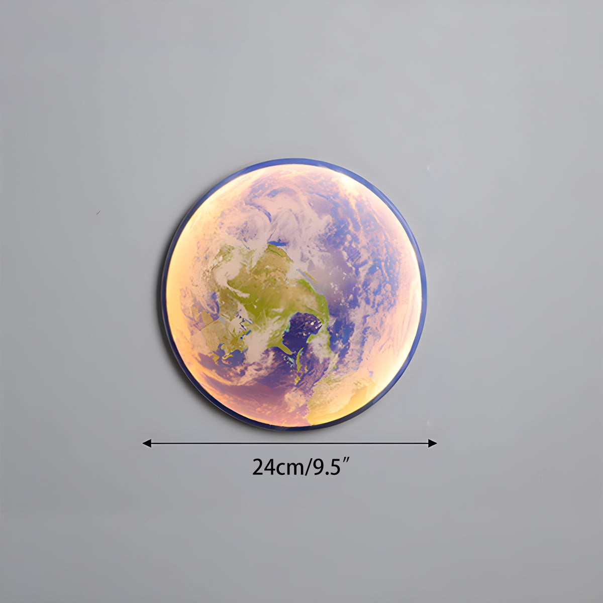 Glowing Planet Night Light Wall Lamp