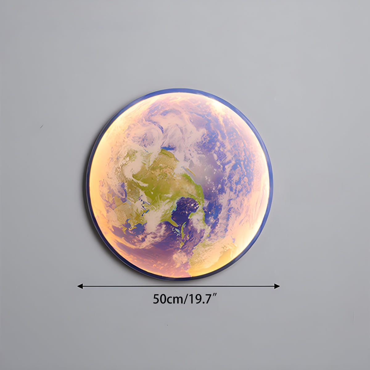 Glowing Planet Night Light Wall Lamp