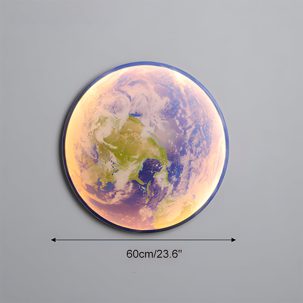 Glowing Planet Night Light Wall Lamp