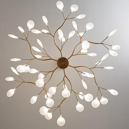 Glowing Crystal LED Pendant Light
