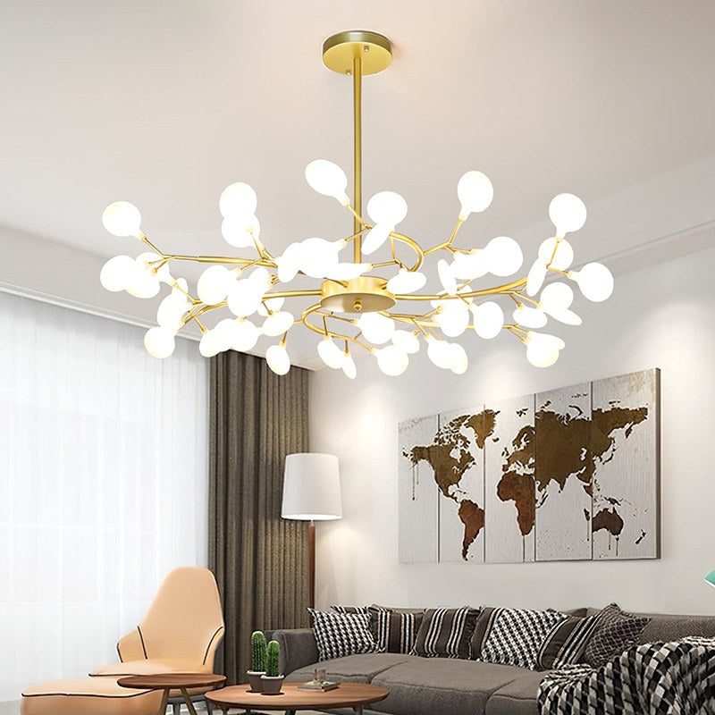 Glowing Crystal LED Pendant Light