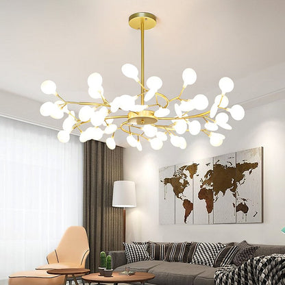 Glowing Crystal LED Pendant Light