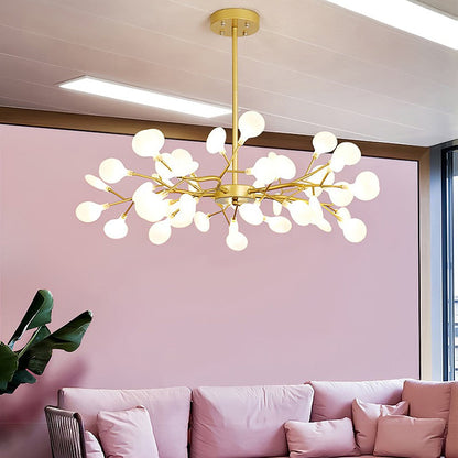 Glowing Crystal LED Pendant Light