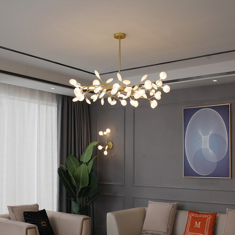 Glowing Crystal LED Pendant Light