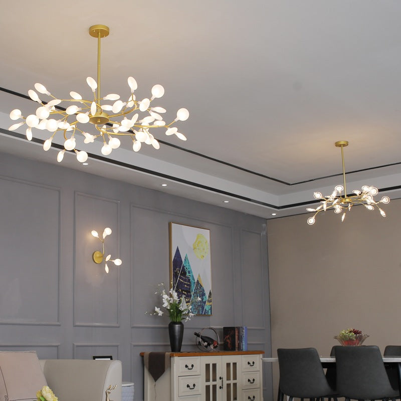 Glowing Crystal LED Pendant Light