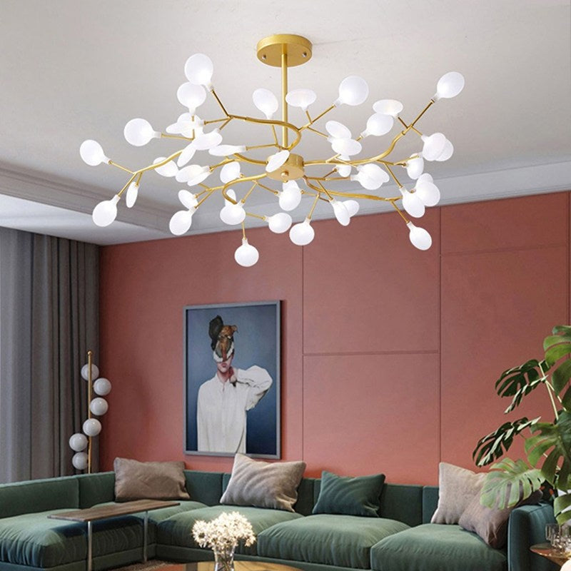 Glowing Crystal LED Pendant Light