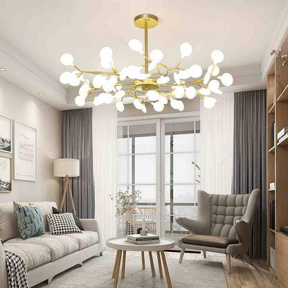 Glowing Crystal LED Pendant Light