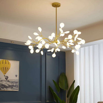 Glowing Crystal LED Pendant Light
