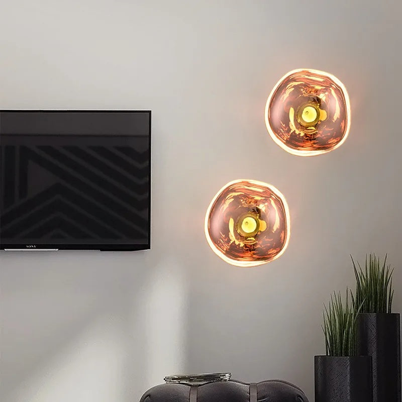 Warm Ambient Wall Light for Home