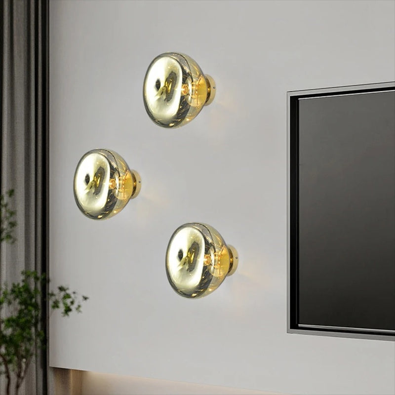 Warm Ambient Wall Light for Home