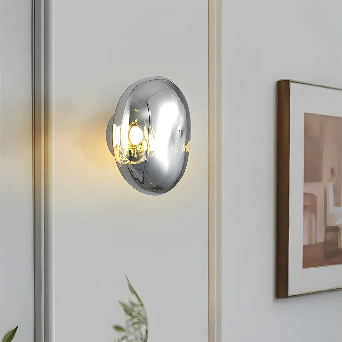 Warm Ambient Wall Light for Home