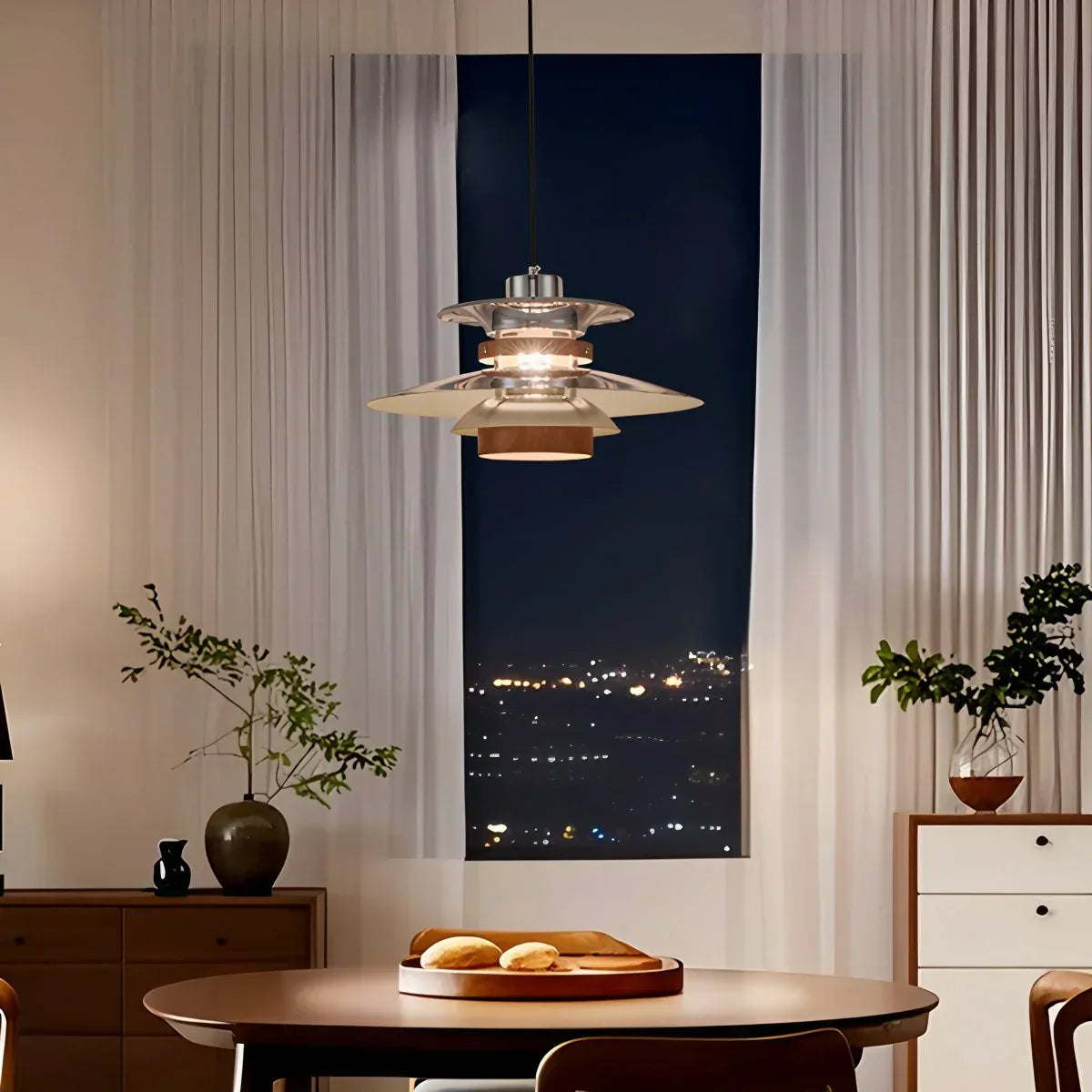Stylish UFO Hanging Light for Kitchen Dining