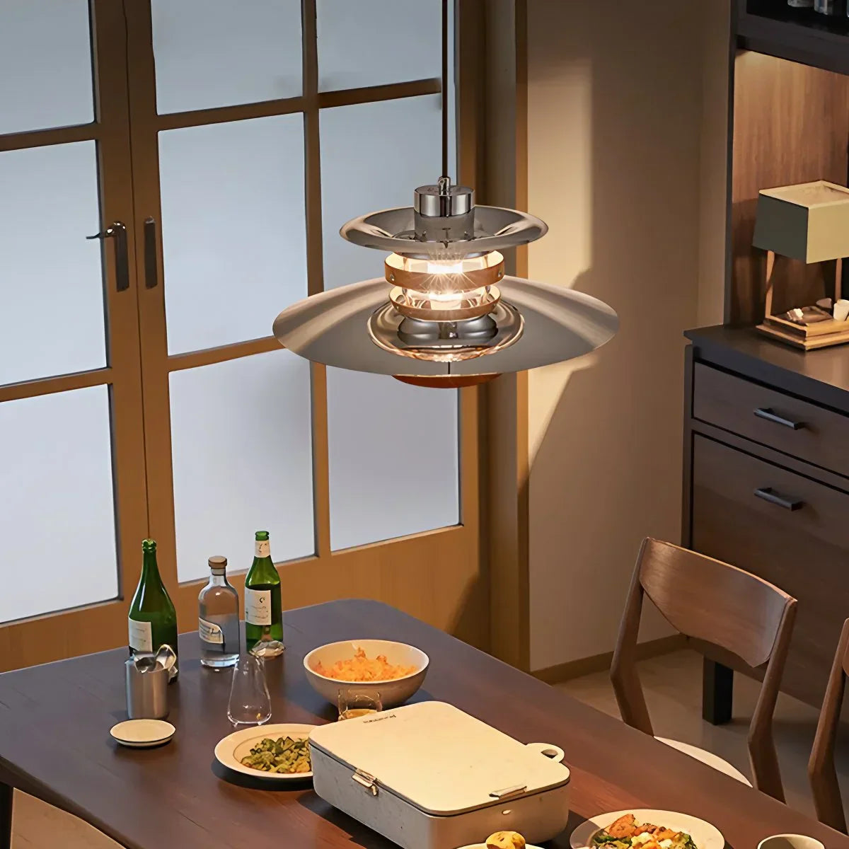 Stylish UFO Hanging Light for Kitchen Dining
