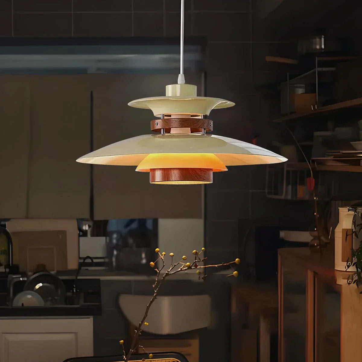 Stylish UFO Hanging Light for Kitchen Dining