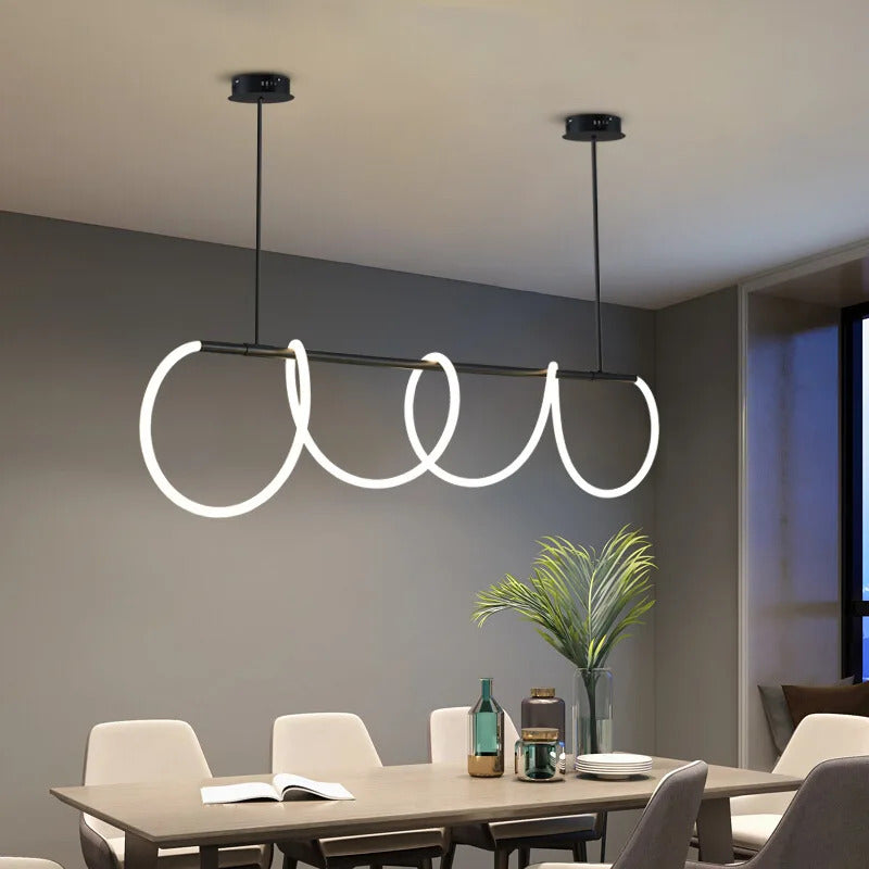 Stylish Hanging Led Pendant Light for Kitchen Island