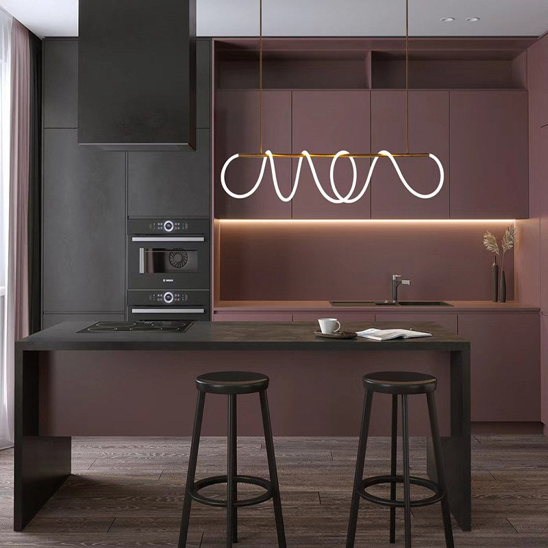 Stylish Hanging Led Pendant Light for Kitchen Island