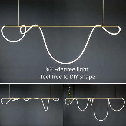 Stylish Hanging Led Pendant Light for Kitchen Island