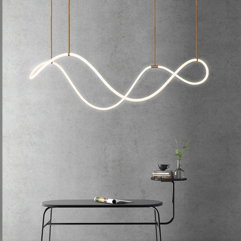 Stylish Hanging Led Pendant Light for Kitchen Island