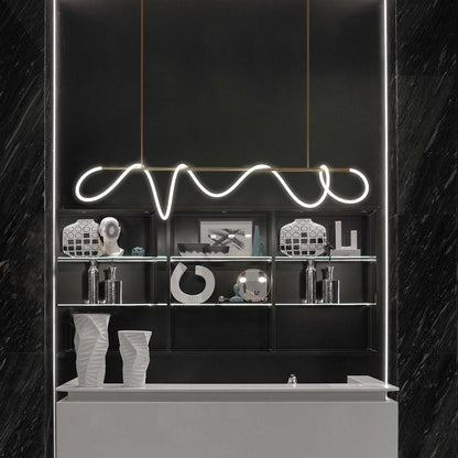 Stylish Hanging Led Pendant Light for Kitchen Island