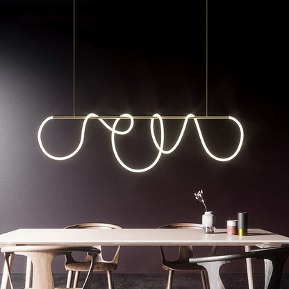 Stylish Hanging Led Pendant Light for Kitchen Island