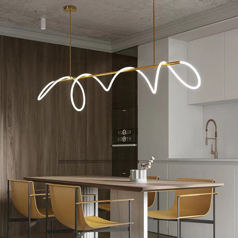 Stylish Hanging Led Pendant Light for Kitchen Island