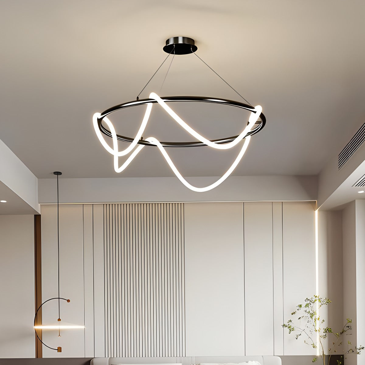 Stylish Hanging Led Pendant Light for Kitchen Island