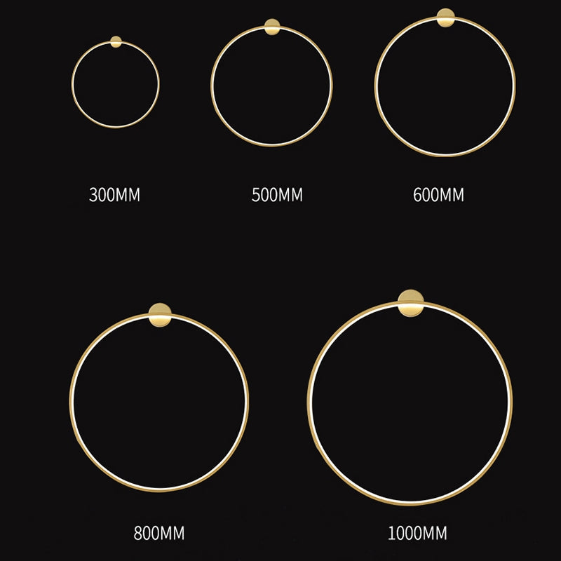 Circular LED Wall Light for Home Decor