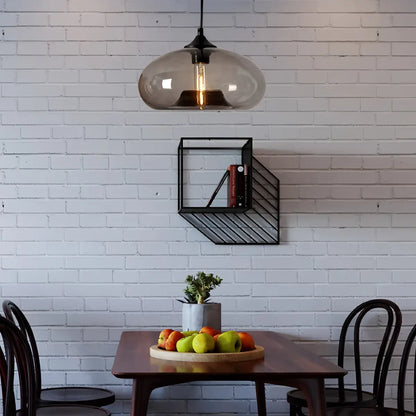 Stylish Hanging Glass Light for Kitchen