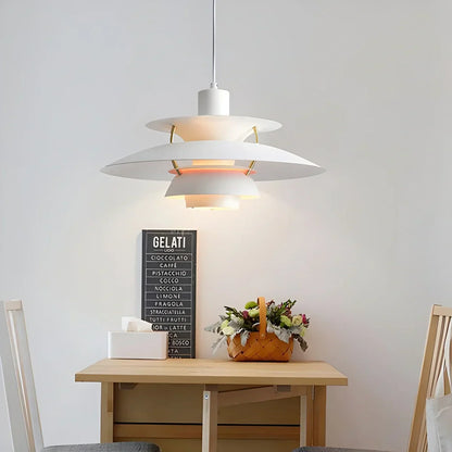 Contemporary Tiered Pendant Light Fixture