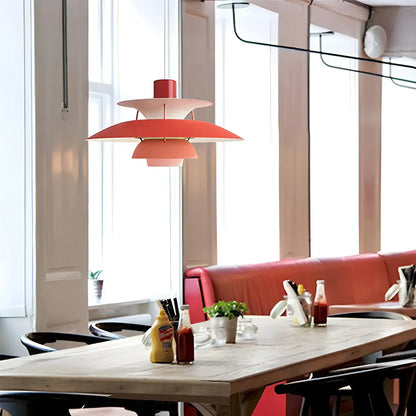 Contemporary Tiered Pendant Light Fixture
