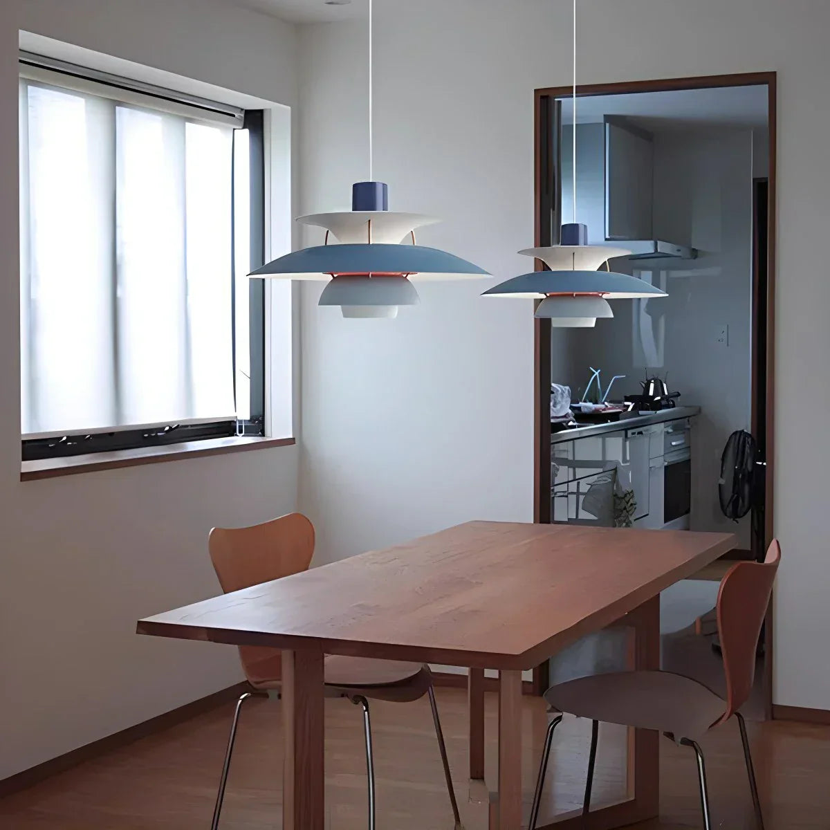 Contemporary Tiered Pendant Light Fixture