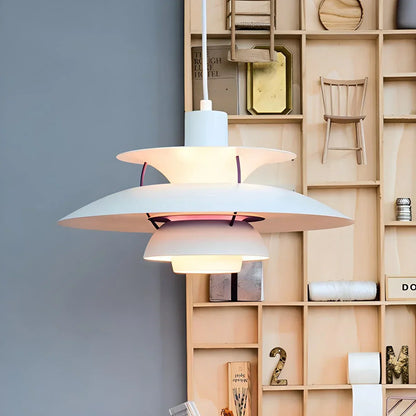 Contemporary Tiered Pendant Light Fixture