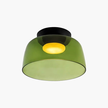 Colorful Glass Bedroom Ceiling Lamp