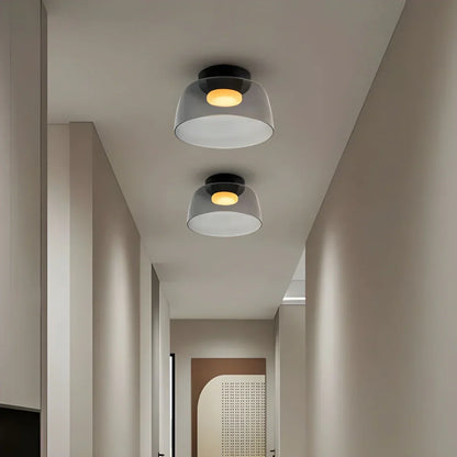 Colorful Glass Bedroom Ceiling Lamp