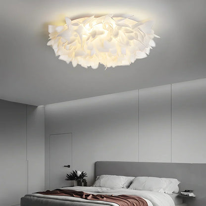 Elegant Floral LED Ceiling Fixture