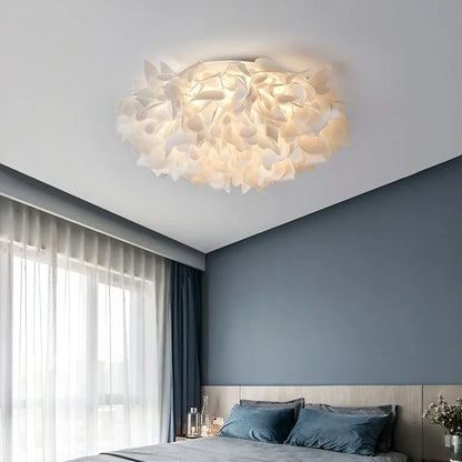 Elegant Floral LED Ceiling Fixture