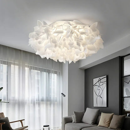 Elegant Floral LED Ceiling Fixture