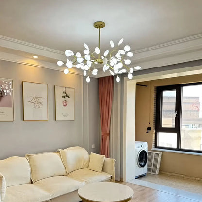 Glowing Crystal LED Pendant Light