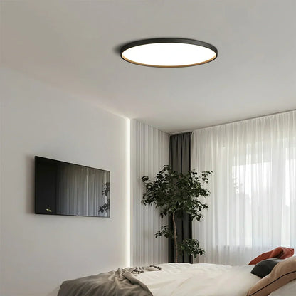 Simple White Ceiling Light Fixture for Bedroom