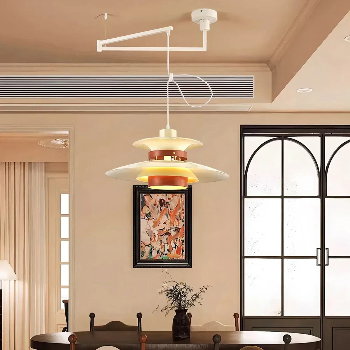 Stylish UFO Hanging Light for Kitchen Dining