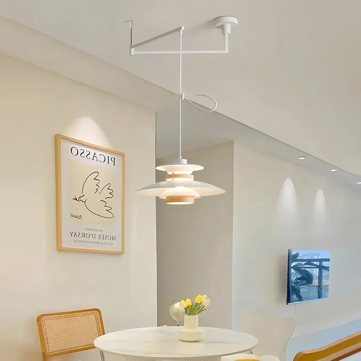 Stylish UFO Hanging Light for Kitchen Dining